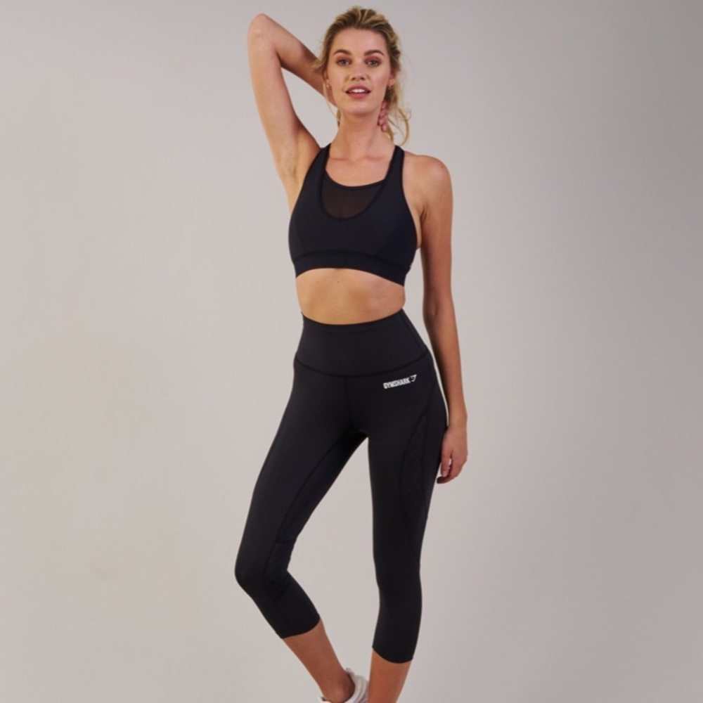 GYMSHARK Fusion Cropped 2.0 Leggings NWT!